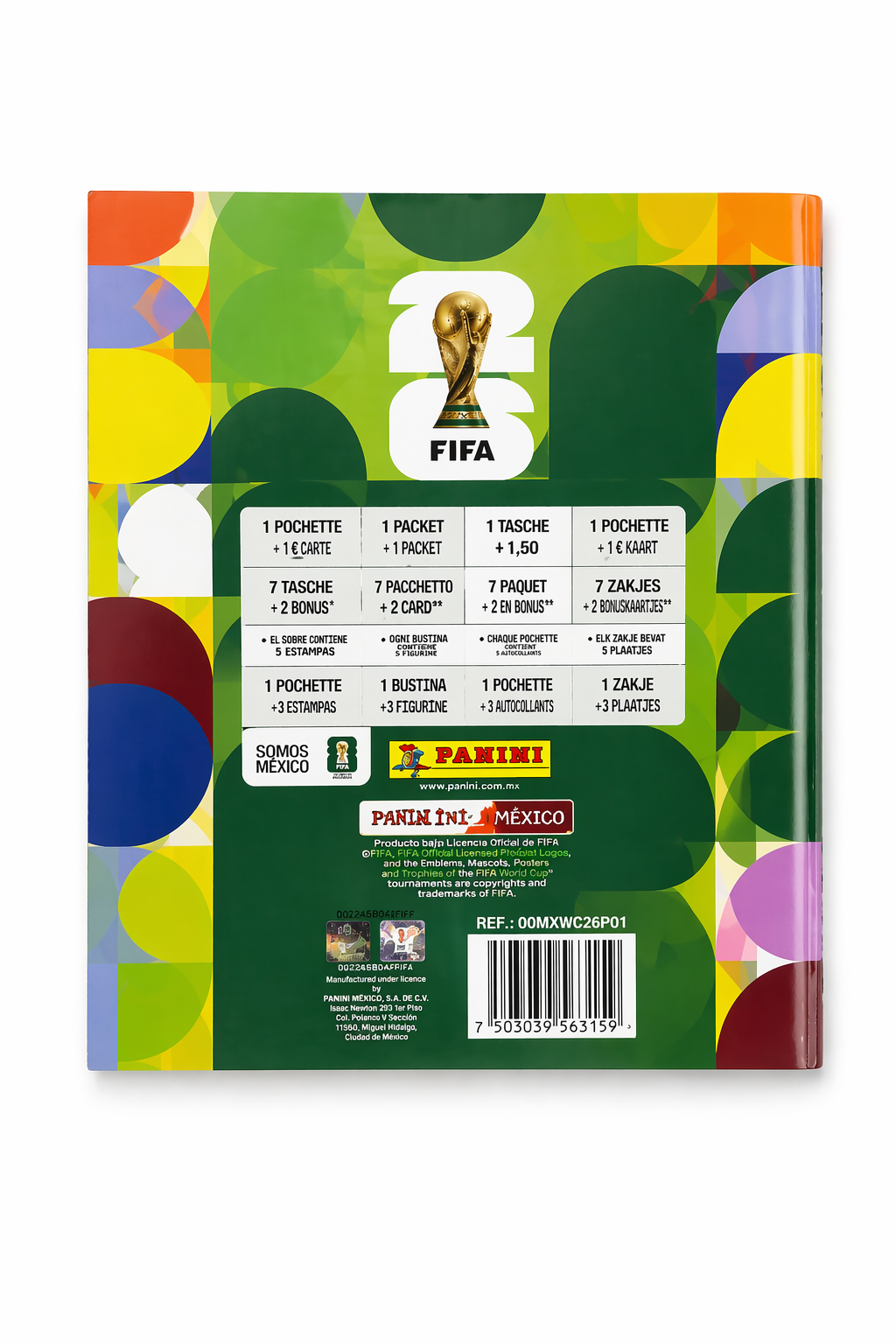 WORLD CUP 2026. ÁLBUM PASTA SUAVE